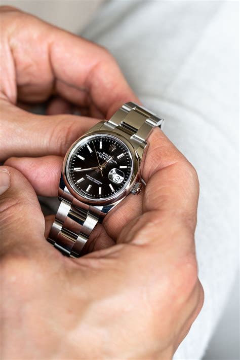 rolex 36mm black